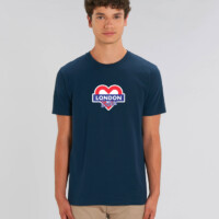 T-shirt-homme-bleu-london-love