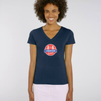 T-shirt-blue-woman-v-tower-bridge