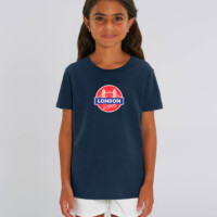 T-shirt-fille-bleu-Tower-bridge