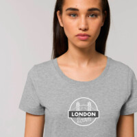 T-shirt-gris-femme-tower-bridge