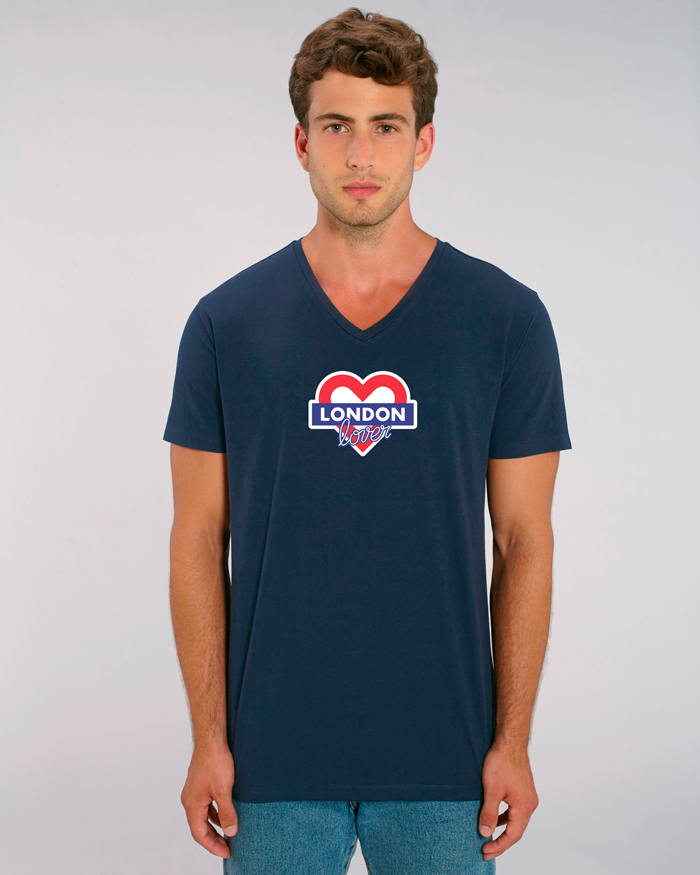 I Love Usedom – Maglietta Uomo Blu Navy, Taglia XL – Cotone 100% – Stampa Isola Del Baltico – Fruit Of The Loom