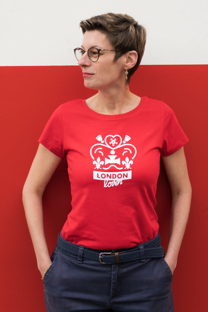 The-crown-t-shirt-rouge